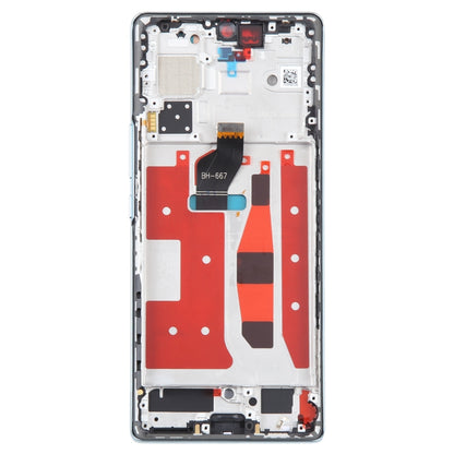 Original LCD Screen For Honor 70 Digitizer Full Assembly with Frame(Green) - LCD Screen by buy2fix | Online Shopping UK | buy2fix
