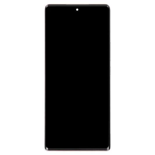 Original LCD Screen For Honor 70 Digitizer Full Assembly with Frame(Gold) by buy2fix