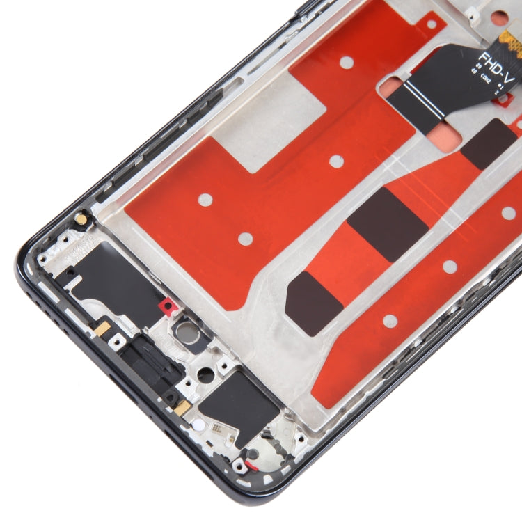 Original LCD Screen For Honor 60 Pro Digitizer Full Assembly with Frame(Black) by buy2fix