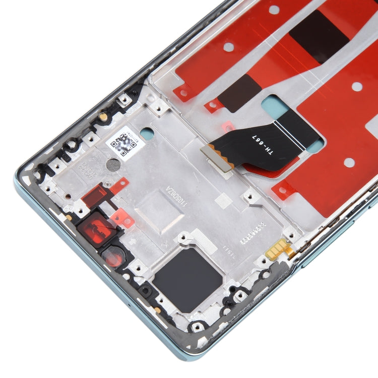 Original LCD Screen For Honor 60 Digitizer Full Assembly with Frame(Green) by buy2fix