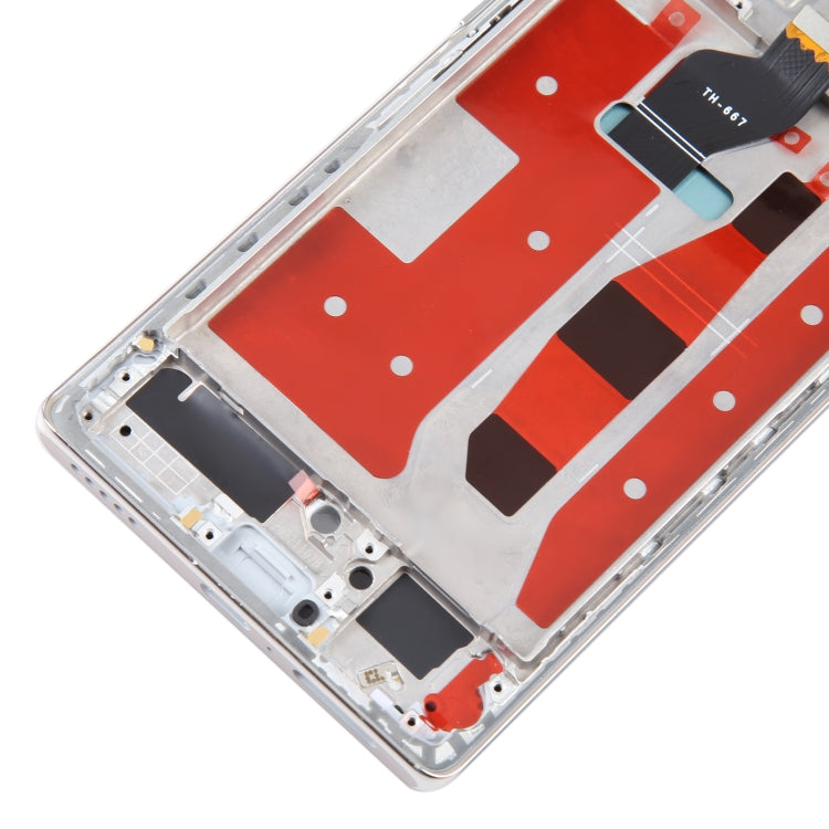 Original LCD Screen For Honor 60 Digitizer Full Assembly with Frame(Gold) by buy2fix