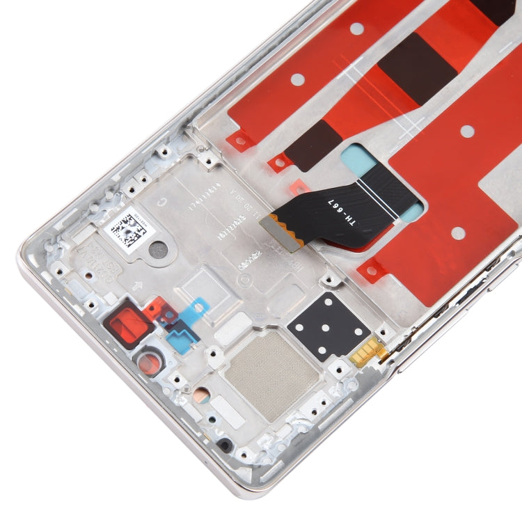 Original LCD Screen For Honor 60 Digitizer Full Assembly with Frame(Gold) by buy2fix