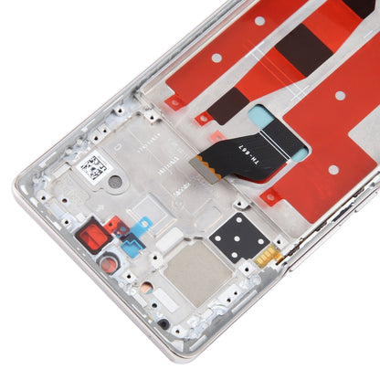 Original LCD Screen For Honor 60 Digitizer Full Assembly with Frame(Gold) by buy2fix