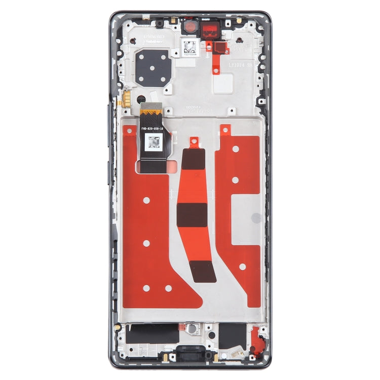 Original LCD Screen For Honor 80 Digitizer Full Assembly with Frame(Black) by buy2fix