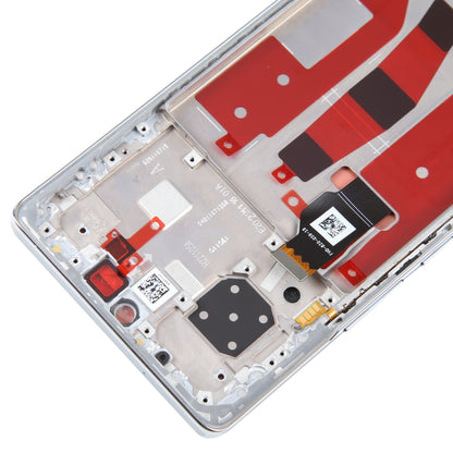 Original LCD Screen For Honor 80 Digitizer Full Assembly with Frame(Silver) by buy2fix