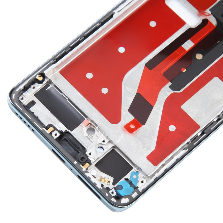 For Honor 80 Pro Front Housing LCD Frame Bezel Plate (Green) by buy2fix