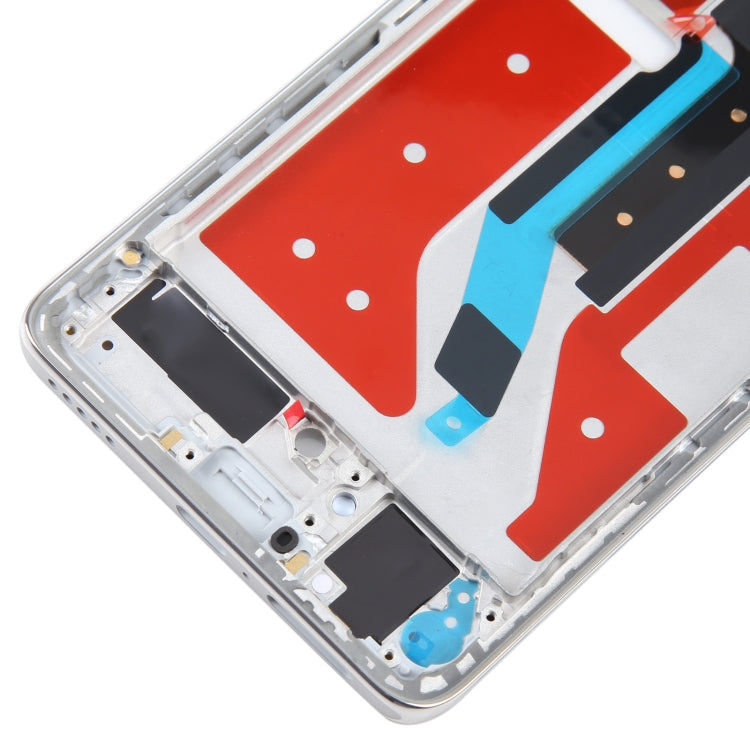 For Honor 80 Pro Front Housing LCD Frame Bezel Plate (Silver) by buy2fix