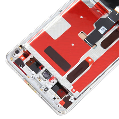 Original LCD Screen For Huawei P50 Pro Digitizer Full Assembly with Frame(Silver) by buy2fix