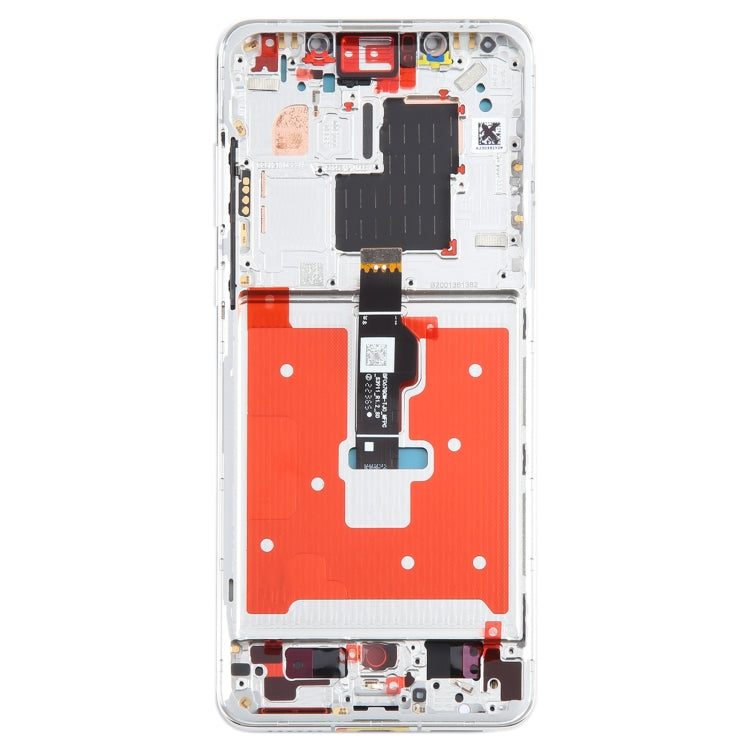 For Huawei Mate 50 Pro Original LCD Screen Digitizer Full Assembly with Frame (Silver) - LCD Screen by buy2fix | Online Shopping UK | buy2fix