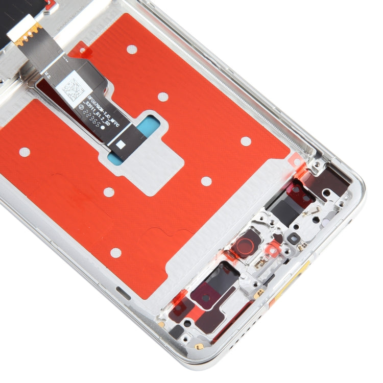 For Huawei Mate 50 Pro Original LCD Screen Digitizer Full Assembly with Frame (Silver) - LCD Screen by buy2fix | Online Shopping UK | buy2fix