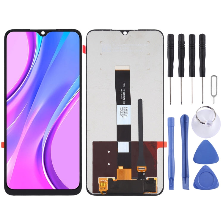 Original LCD Screen and Digitizer Full Assembly for Xiaomi Redmi 9 India Version M2006C3MII M2004C3MI by buy2fix