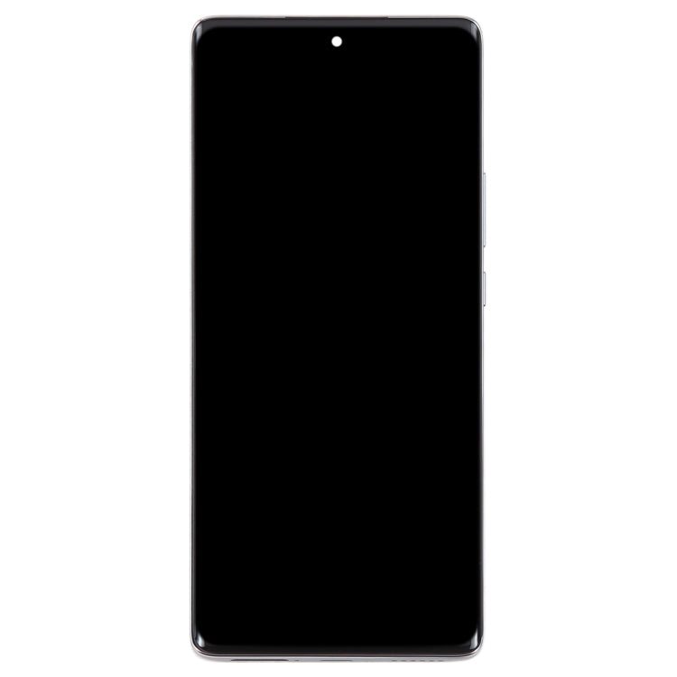 Original LCD Screen For Huawei nova 10 Digitizer Full Assembly with Frame(Silver) by buy2fix