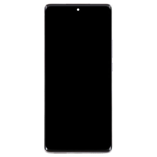 Original LCD Screen For Huawei nova 10 Digitizer Full Assembly with Frame(Silver) by buy2fix