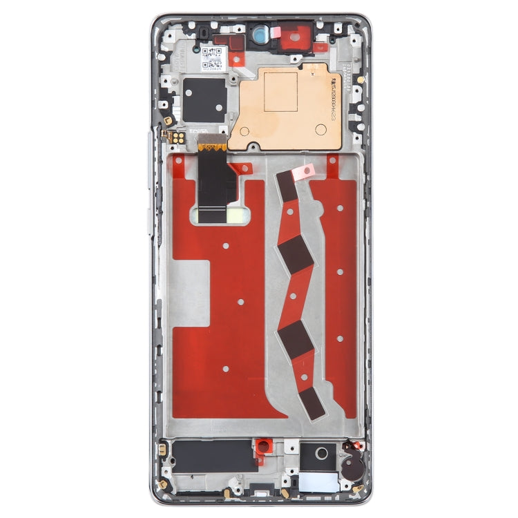 Original LCD Screen For Huawei nova 10 Digitizer Full Assembly with Frame(Silver) by buy2fix