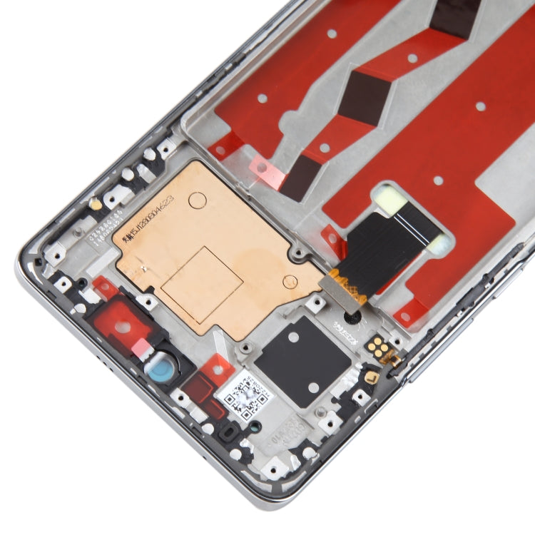 Original LCD Screen For Huawei nova 10 Digitizer Full Assembly with Frame(Silver) by buy2fix