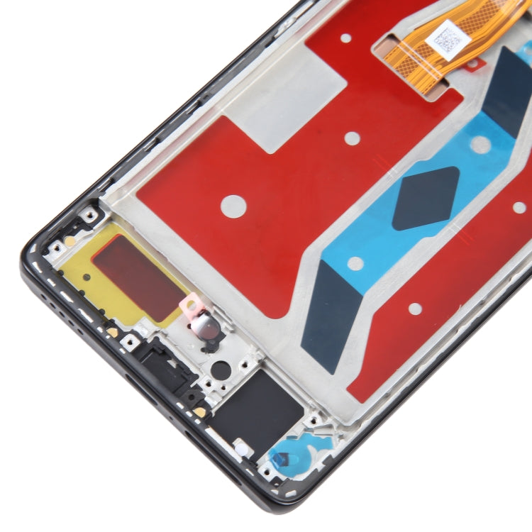 Original LCD Screen For Honor X40 Digitizer Full Assembly with Frame(Black) by buy2fix