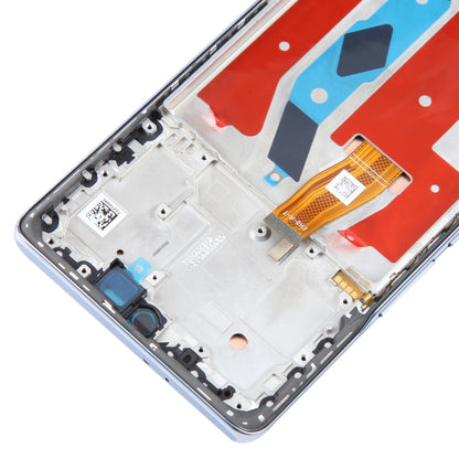 Original LCD Screen For Honor X40 Digitizer Full Assembly with Frame(Blue) by buy2fix