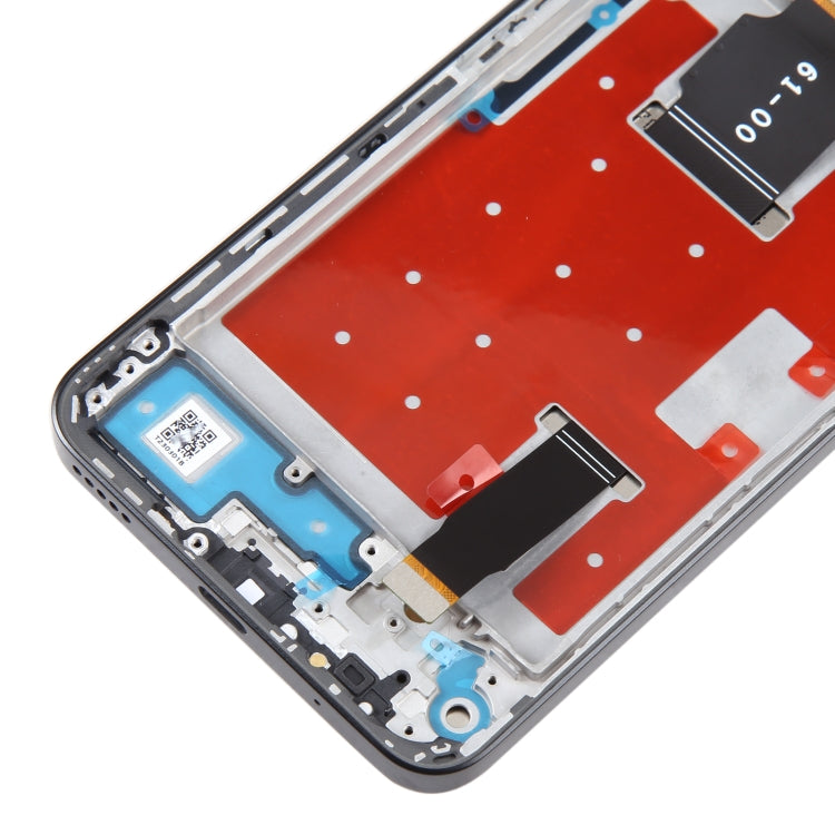 Original LCD Screen For Honor X8a Digitizer Full Assembly with Frame(Black) by buy2fix