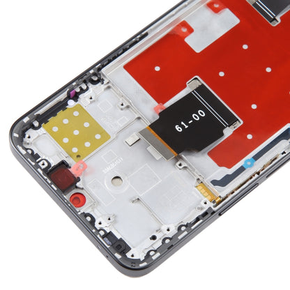 Original LCD Screen For Honor X8a Digitizer Full Assembly with Frame(Black) by buy2fix