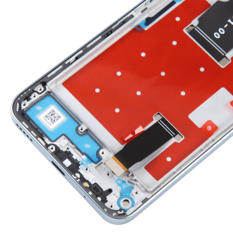 Original LCD Screen For Honor X8a Digitizer Full Assembly with Frame(Green) by buy2fix