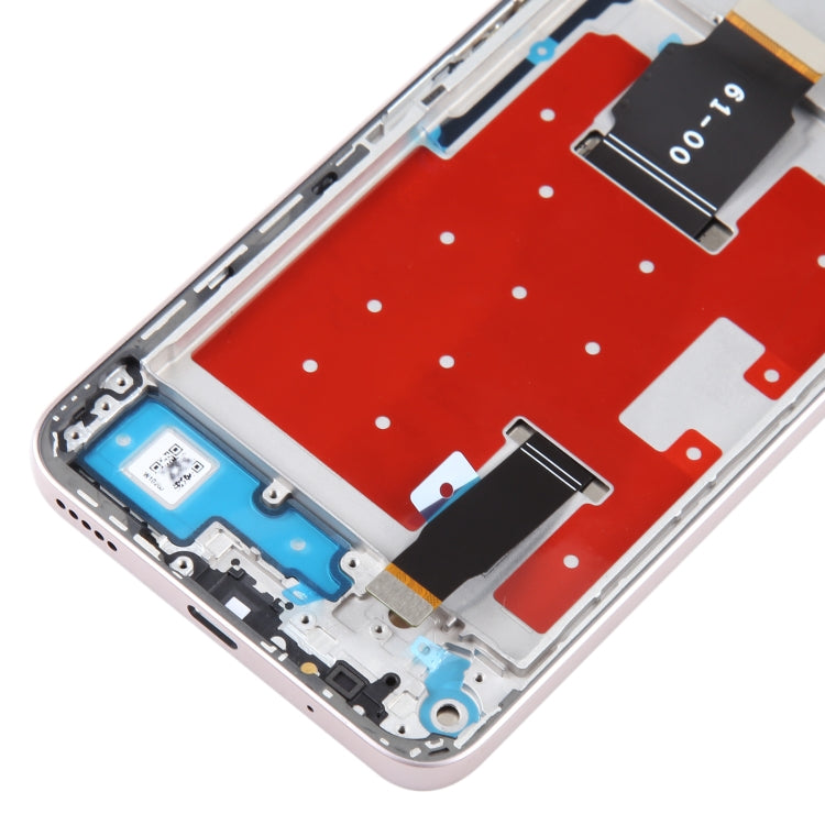 Original LCD Screen For Honor X8a Digitizer Full Assembly with Frame(Gold) by buy2fix