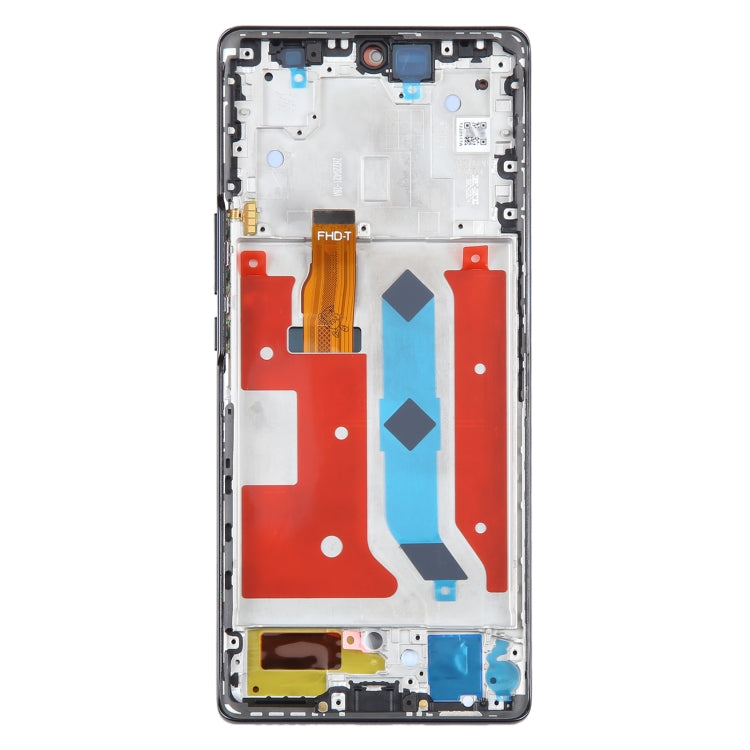 Original LCD Screen For Honor 60 SE Digitizer Full Assembly with Frame(Black) by buy2fix