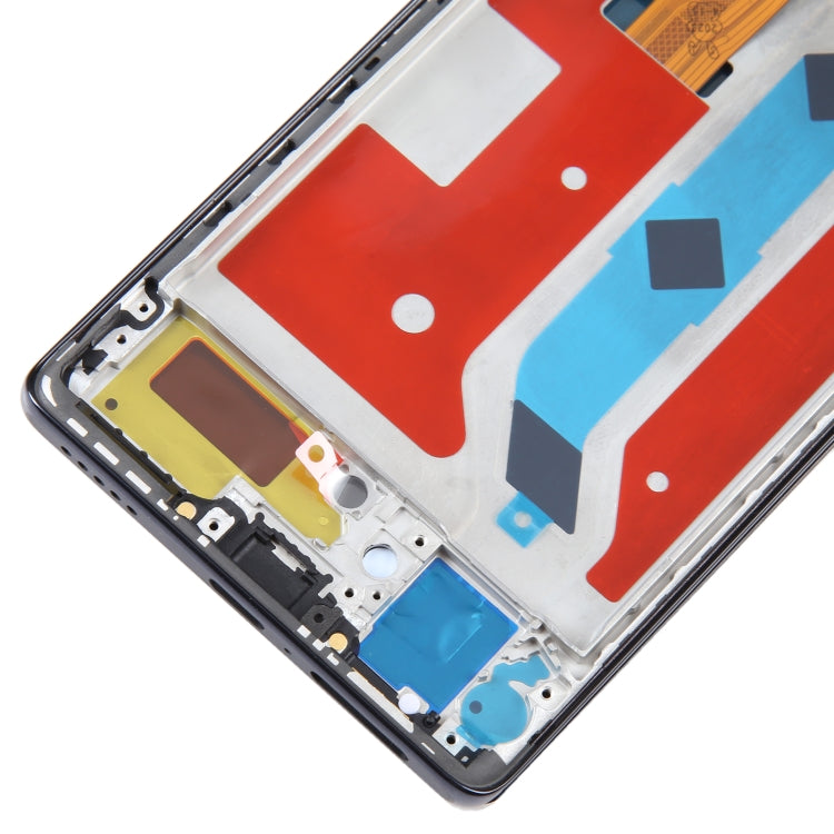 Original LCD Screen For Honor 60 SE Digitizer Full Assembly with Frame(Black) by buy2fix