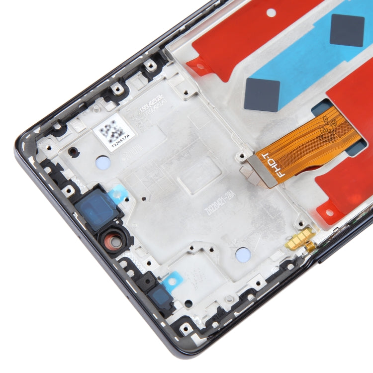 Original LCD Screen For Honor 60 SE Digitizer Full Assembly with Frame(Black) by buy2fix