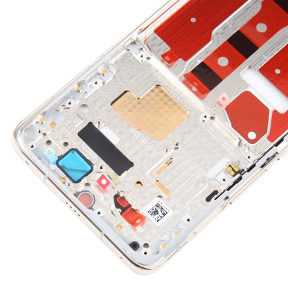 For Honor Magic4 Front Housing LCD Frame Bezel Plate(Gold) by buy2fix