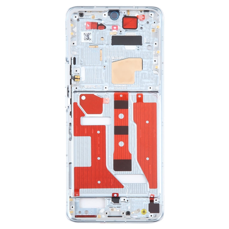 For Honor Magic4 Front Housing LCD Frame Bezel Plate(Blue) by buy2fix