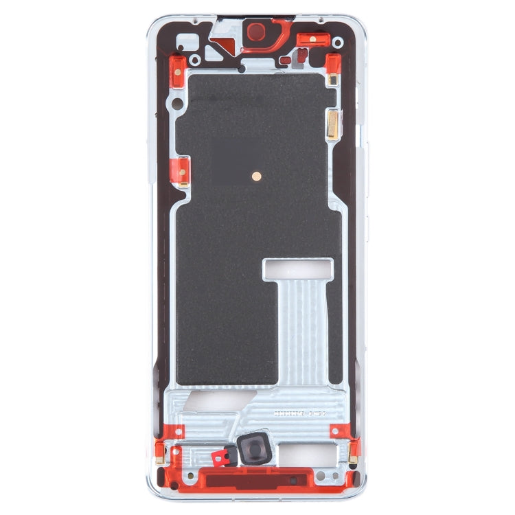 For Honor Magic4 Front Housing LCD Frame Bezel Plate(Blue) by buy2fix