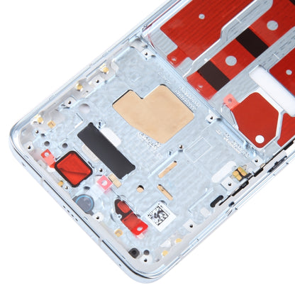 For Honor Magic4 Front Housing LCD Frame Bezel Plate(Blue) by buy2fix