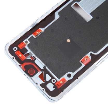 For Honor Magic4 Front Housing LCD Frame Bezel Plate(Blue) by buy2fix