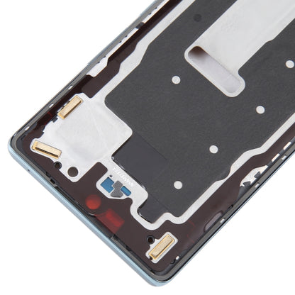 For Honor 70 Front Housing LCD Frame Bezel Plate(Green) by buy2fix