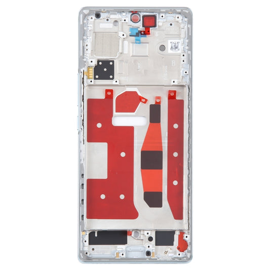 For Honor 70 Front Housing LCD Frame Bezel Plate(Blue) by buy2fix