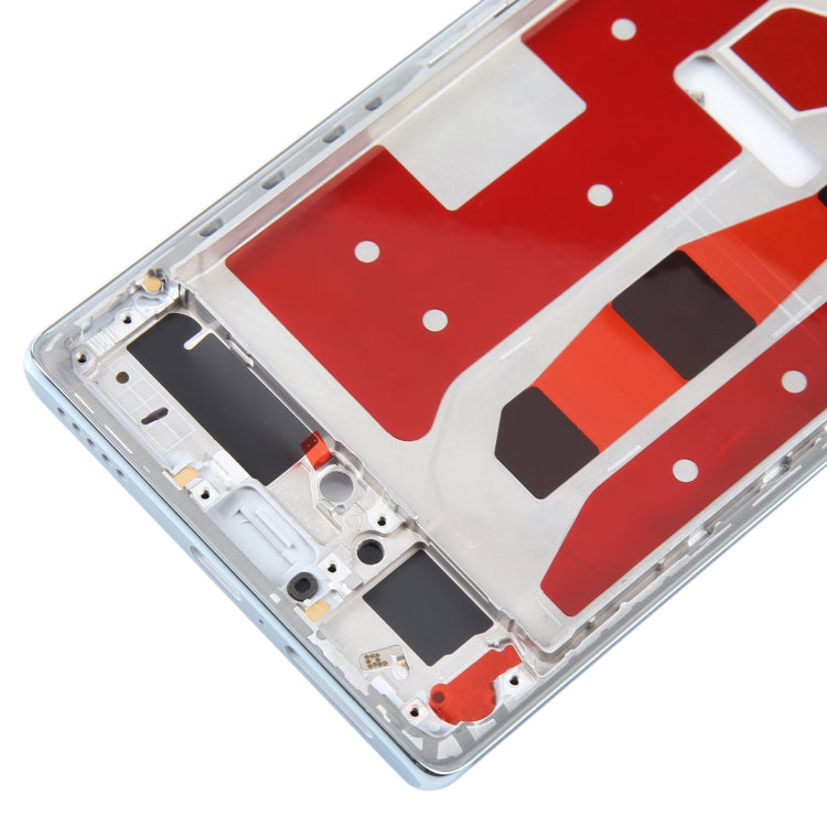 For Honor 70 Front Housing LCD Frame Bezel Plate(Blue) by buy2fix