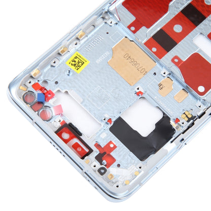 For Honor Magic4 Pro Front Housing LCD Frame Bezel Plate(Blue) by buy2fix