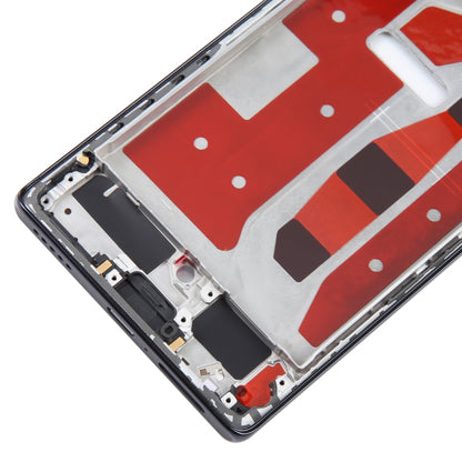For Honor 60 Front Housing LCD Frame Bezel Plate(Black) by buy2fix