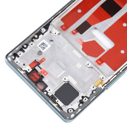 For Honor 60 Front Housing LCD Frame Bezel Plate(Green) by buy2fix