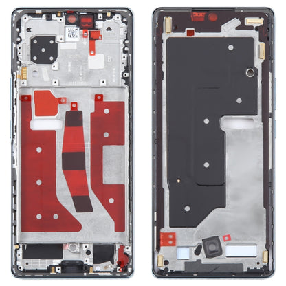 For Honor 80 Front Housing LCD Frame Bezel Plate(Green) by buy2fix