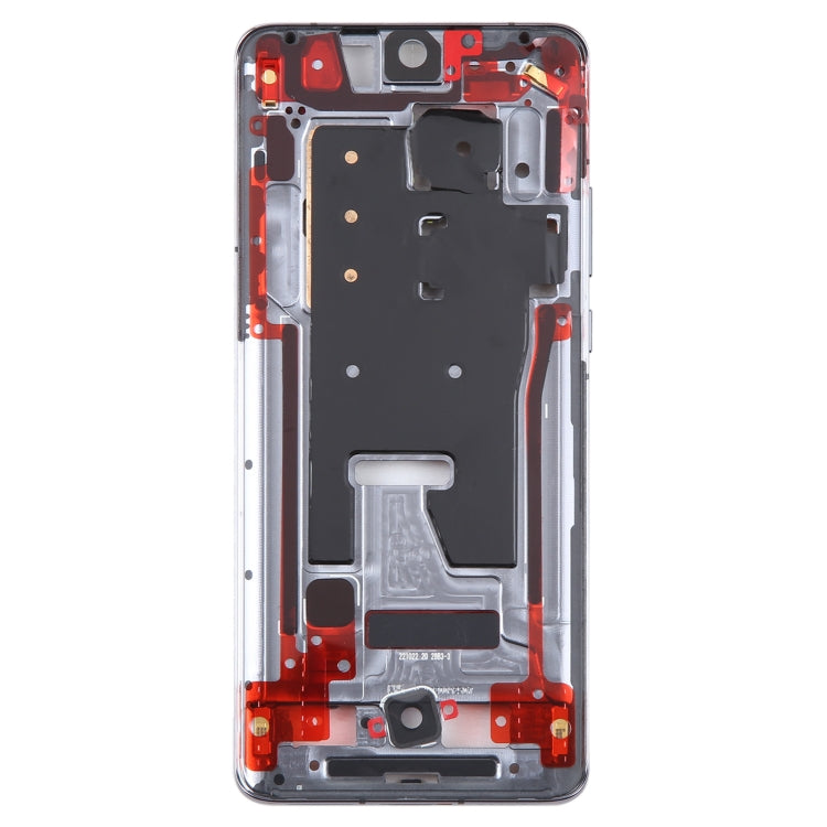 For Huawei P50 Pro Front Housing LCD Frame Bezel Plate(Black) by buy2fix