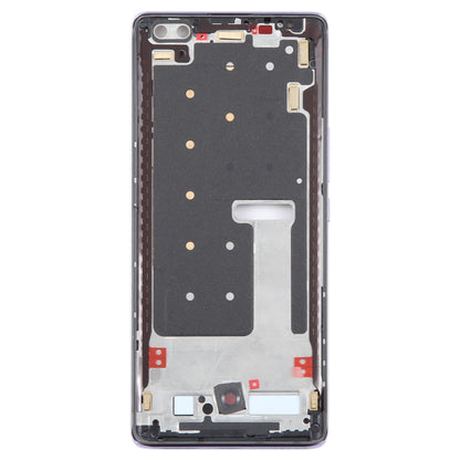 For Huawei nova 9 Pro Front Housing LCD Frame Bezel Plate(Purple) by buy2fix