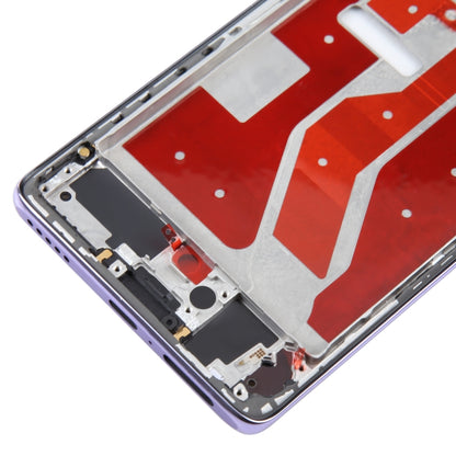 For Huawei nova 9 Pro Front Housing LCD Frame Bezel Plate(Purple) by buy2fix