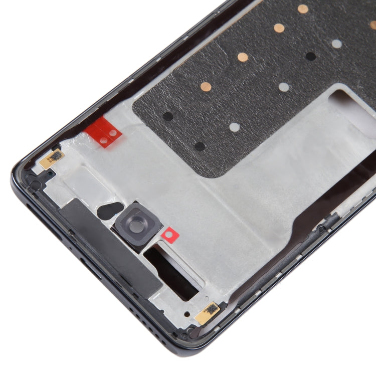 For Honor 70 Pro Front Housing LCD Frame Bezel Plate(Black) by buy2fix