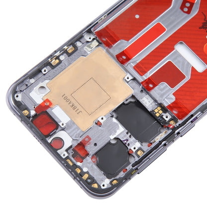 For Huawei P50 Front Housing LCD Frame Bezel Plate(Black) by buy2fix