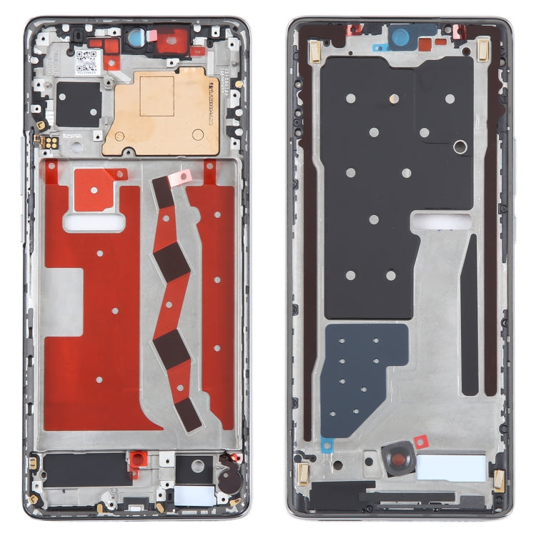 For Huawei nova 10 Front Housing LCD Frame Bezel Plate(Silver) by buy2fix