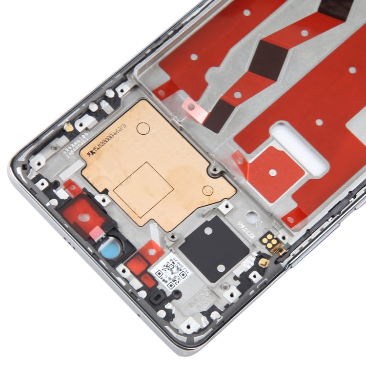 For Huawei nova 10 Front Housing LCD Frame Bezel Plate(Silver) by buy2fix