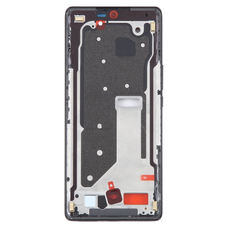 For Honor X40 Front Housing LCD Frame Bezel Plate(Black) by buy2fix
