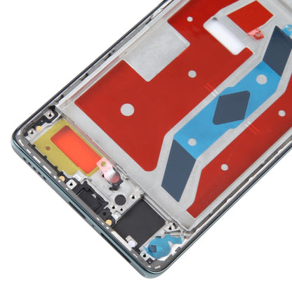 For Honor X40 Front Housing LCD Frame Bezel Plate(Green) by buy2fix