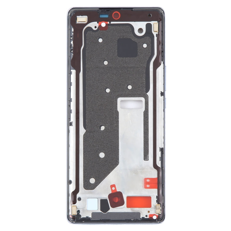 For Honor X40 Front Housing LCD Frame Bezel Plate(Blue) by buy2fix
